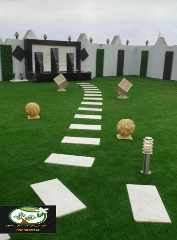 عشب صناعي بالمتر